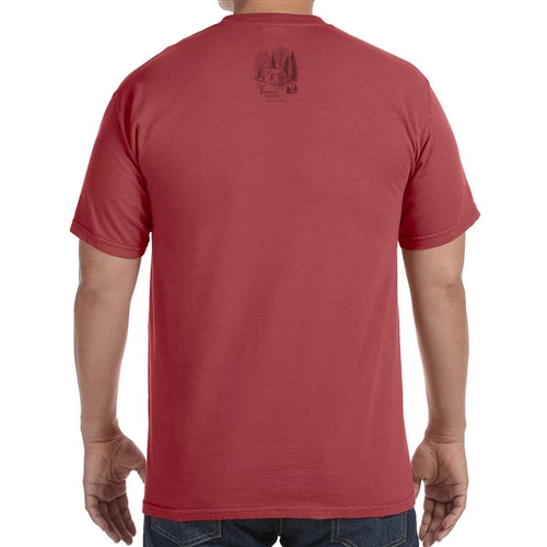 Nord pessimistisk silhuet Walden Pond Minnow T-Shirt