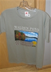 Walden Pond Park Madness Shirt - Walden Woods Project (green)