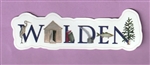 Walden Name Sticker - Tina Labadini